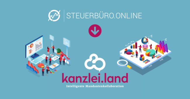 Aus STEUERBÜRO.ONLINE wird kanzlei.land